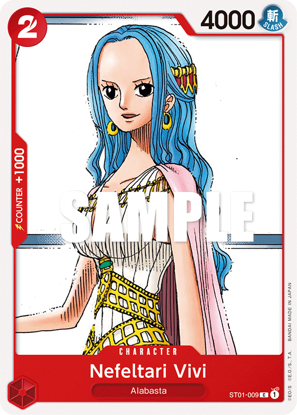 Nefeltari Vivi - Starter Deck 1: Straw Hat Crew - C - ST01-009