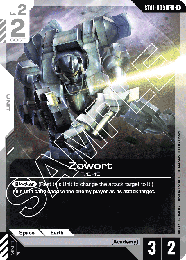 Zowort - Starter Deck 01: Heroic Beginnings - Common - ST01-009