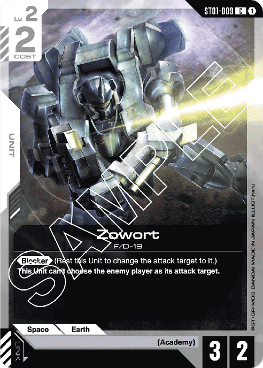 Zowort - Starter Deck 01: Heroic Beginnings - Common - ST01-009