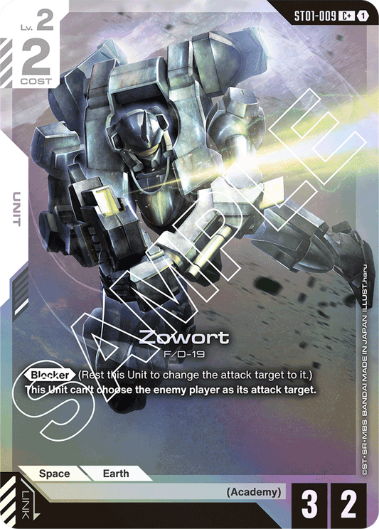 Zowort (C+) - Starter Deck 01: Heroic Beginnings - C+ - ST01-009