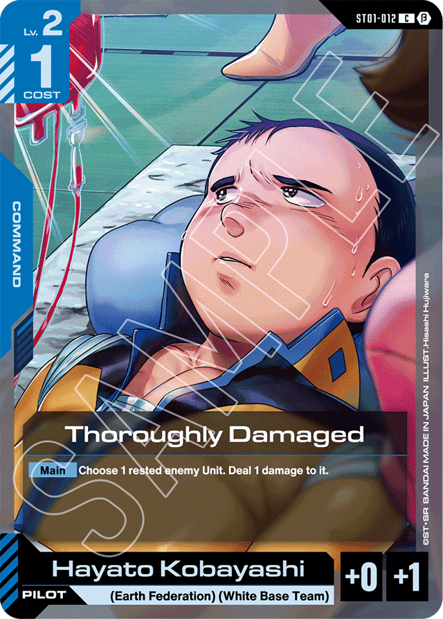 Thoroughly Damaged - Edition Beta - Common - ST01-012
