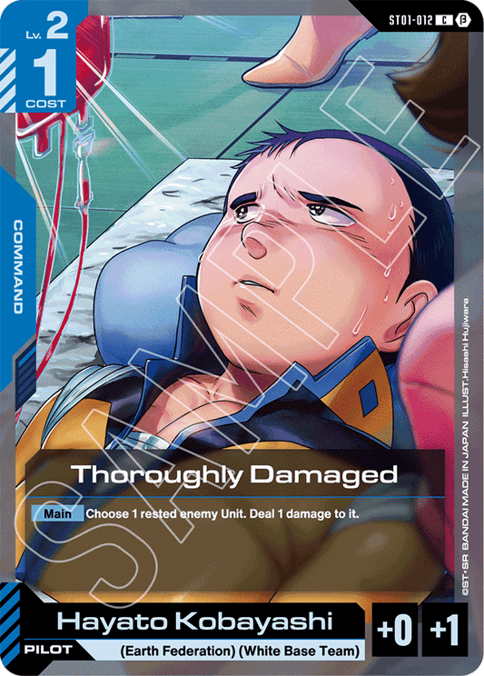 Thoroughly Damaged - Edition Beta - Common - ST01-012