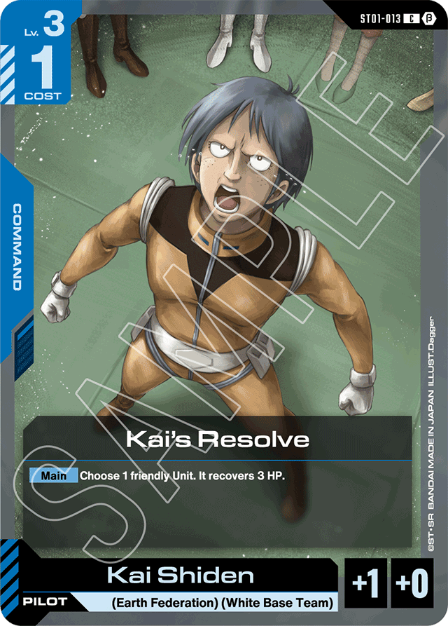 Kai's Resolve - Edition Beta - Common - ST01-013