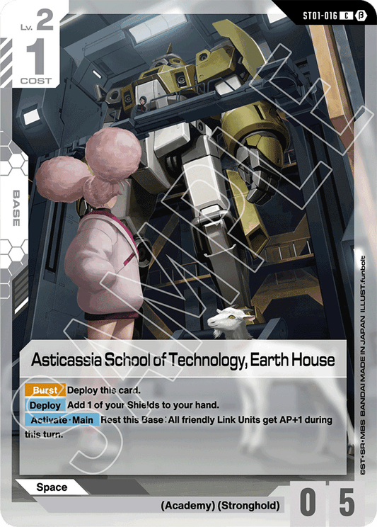 Asticassia School of Technology, Earth House - Edition Beta - Common - ST01-016