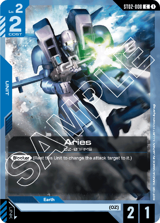 Aries - Starter Deck 02: Wings of Advance - Common - ST02-008