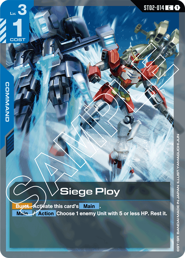 Siege Ploy - Starter Deck 02: Wings of Advance - Common - ST02-014