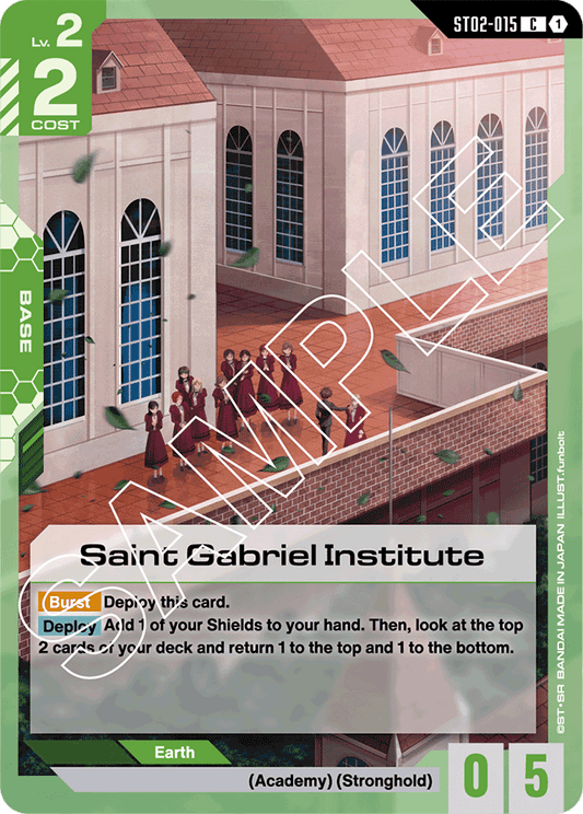 Saint Gabriel Institute - Starter Deck 02: Wings of Advance - Common - ST02-015