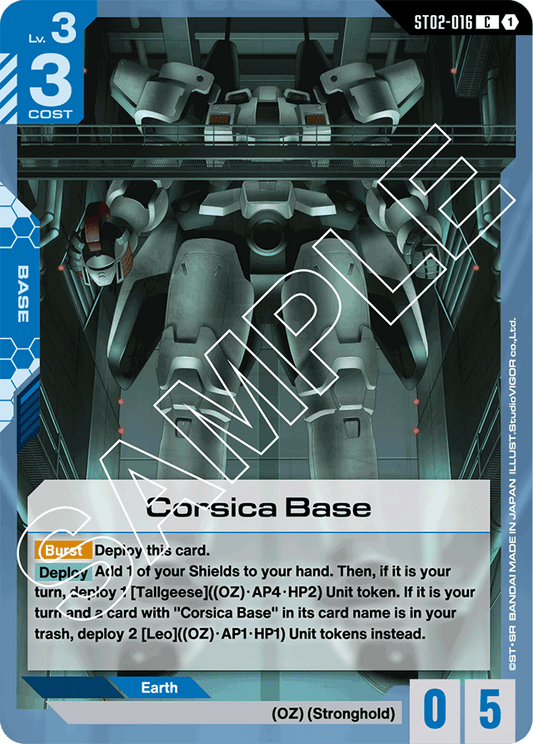Corsica Base - Starter Deck 02: Wings of Advance - Common - ST02-016