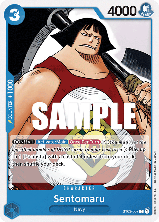 Sentomaru - Starter Deck 3: The Seven Warlords of The Sea - C - ST03-007