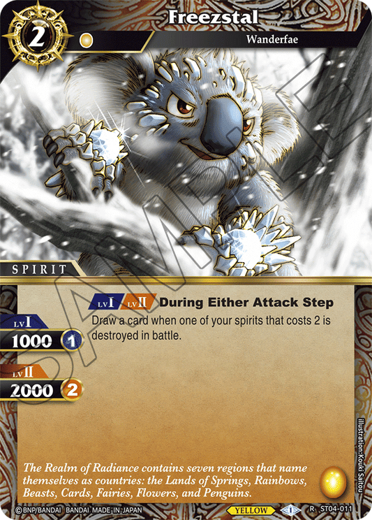 Freezstal - Starter Deck 04: Forbidden Magic - Rare - ST04-011