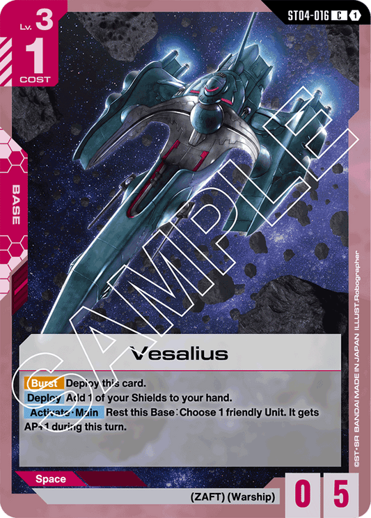 Vesalius - Starter Deck 04: SEED Strike - Common - ST04-016