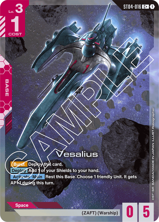 Vesalius (C+) - Starter Deck 04: SEED Strike - C+ - ST04-016
