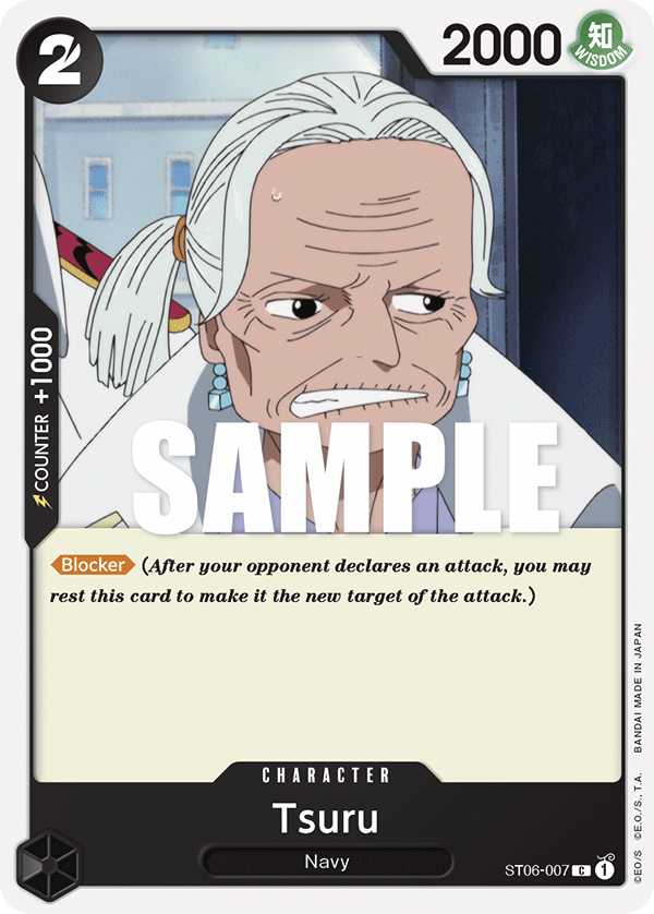 Tsuru - Starter Deck 6: Absolute Justice - C - ST06-007