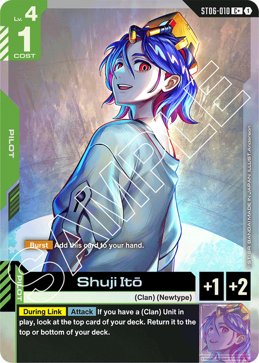 Shuji Ito (C+) - Starter Deck 06: Clan Unity - C+ - ST06-010