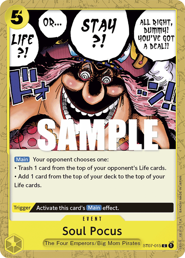 Soul Pocus - Starter Deck 7: Big Mom Pirates - C - ST07-015