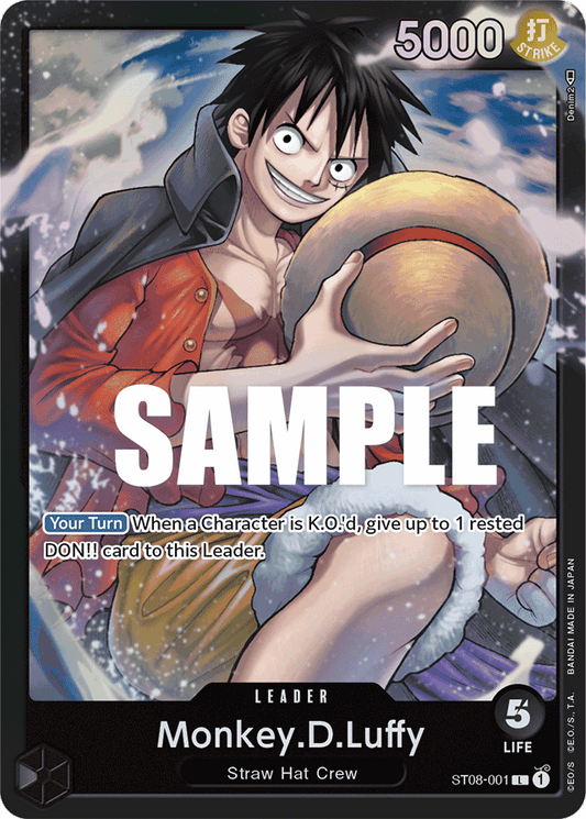 Monkey.D.Luffy (001) - Starter Deck 8: Monkey.D.Luffy - L - ST08-001