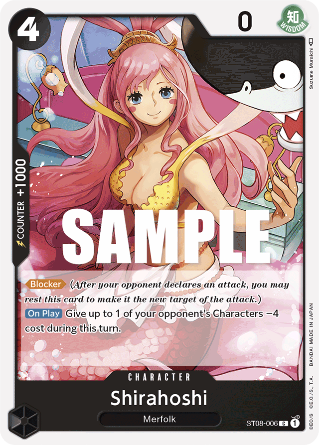 Shirahoshi - Starter Deck 8: Monkey.D.Luffy - C - ST08-006