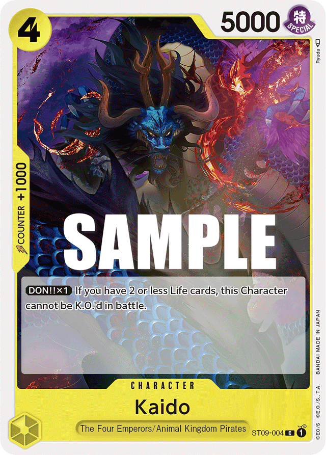 Kaido - Starter Deck 9: Yamato - C - ST09-004