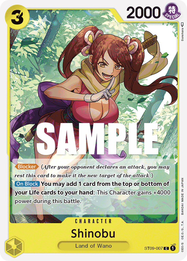 Shinobu - Starter Deck 9: Yamato - C - ST09-007