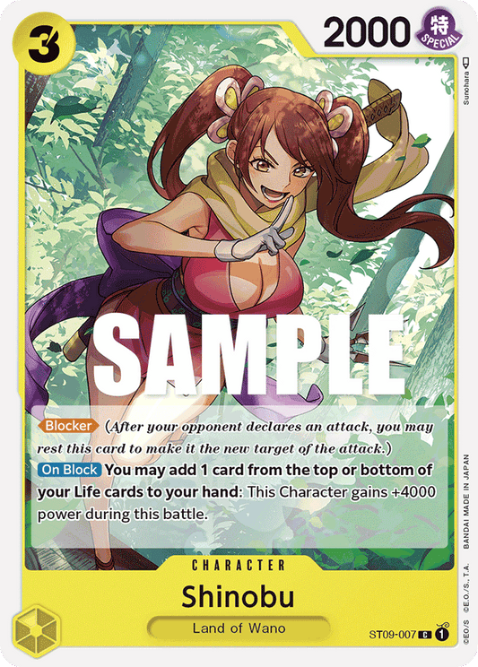 Shinobu - Starter Deck 9: Yamato - C - ST09-007