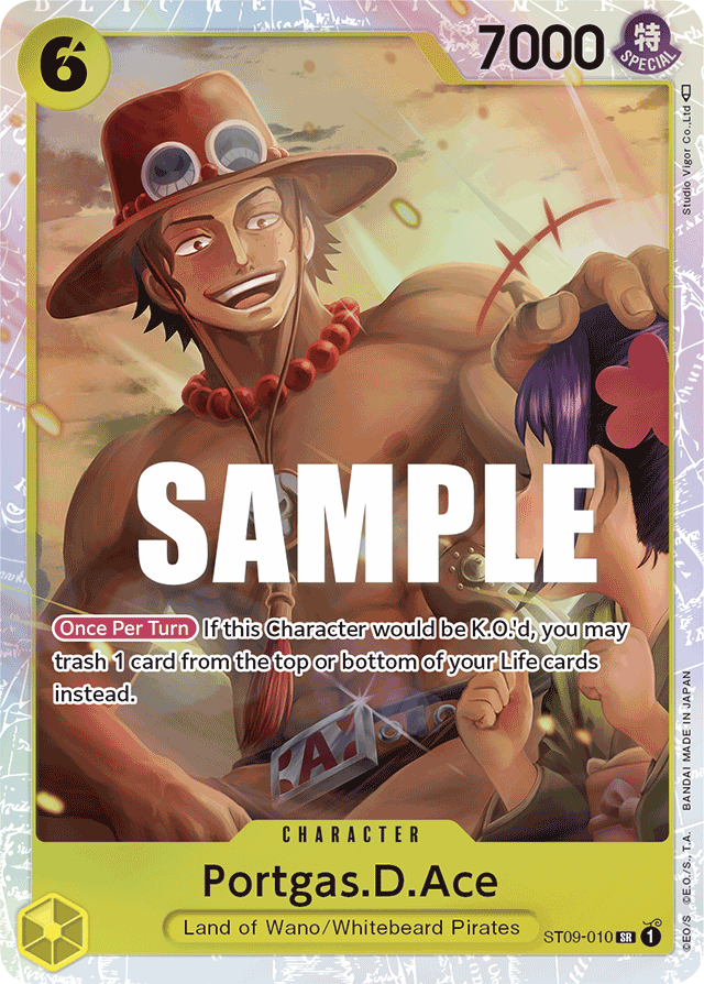 Portgas.D.Ace - Starter Deck 9: Yamato - SR - ST09-010