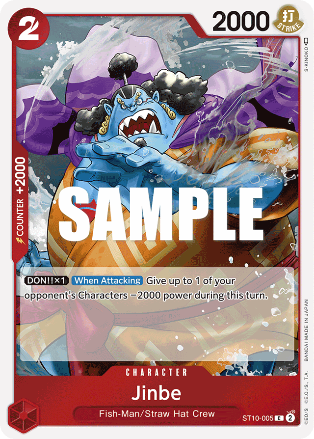 Jinbe - Ultra Deck: The Three Captains - C - ST10-005