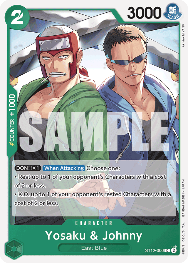 Yosaku & Johnny - Starter Deck 12: Zoro and Sanji - C - ST12-006