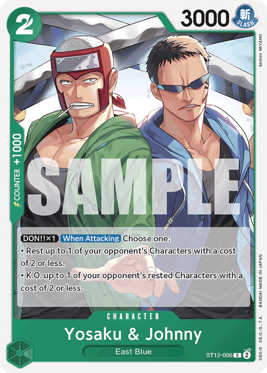 Yosaku & Johnny - Starter Deck 12: Zoro and Sanji - C - ST12-006