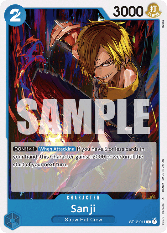 Sanji - Starter Deck 12: Zoro and Sanji - C - ST12-011