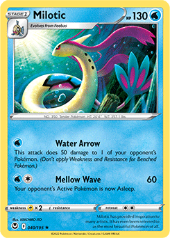 Milotic - SWSH12: Silver Tempest - Rare - 040/195