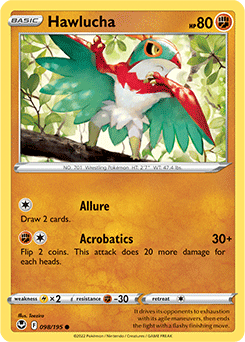 Hawlucha - SWSH12: Silver Tempest - Common - 098/195