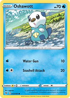 Oshawott - SWSH04: Vivid Voltage - Common - 033/185