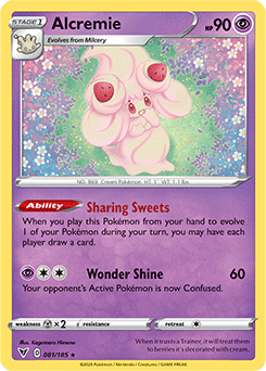 Alcremie - SWSH04: Vivid Voltage - Rare - 081/185