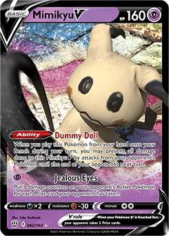 Mimikyu V - SWSH05: Battle Styles - Ultra Rare - 062/163