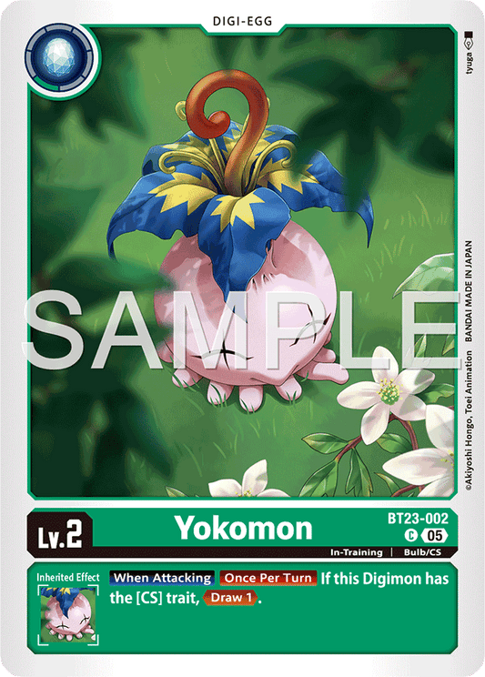 Yokomon - Hackers' Slumber - Common - BT23-002 C