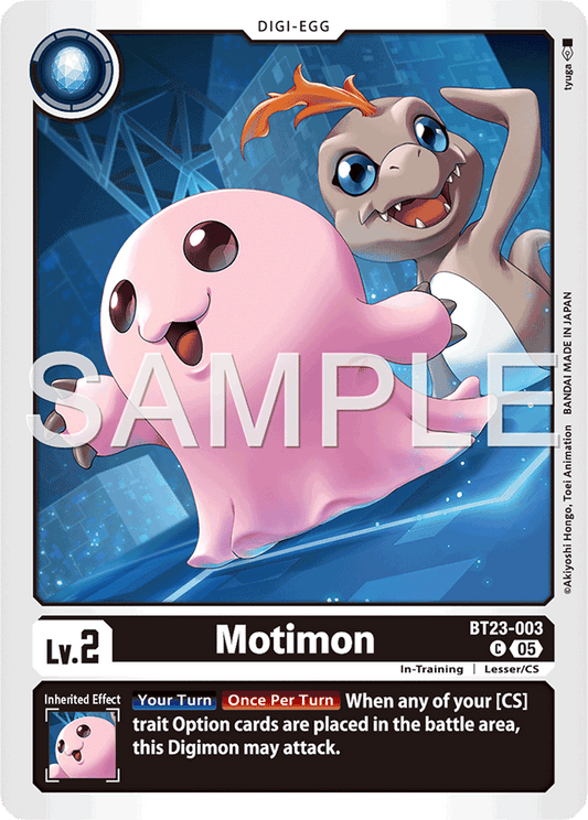 Motimon - Hackers' Slumber - Common - BT23-003 C
