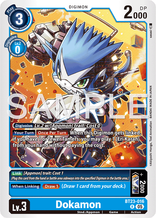 Dokamon - Hackers' Slumber - Rare - BT23-016 R