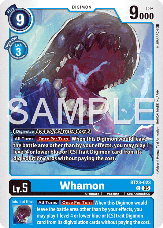 Whamon - Hackers' Slumber - Common - BT23-023 C