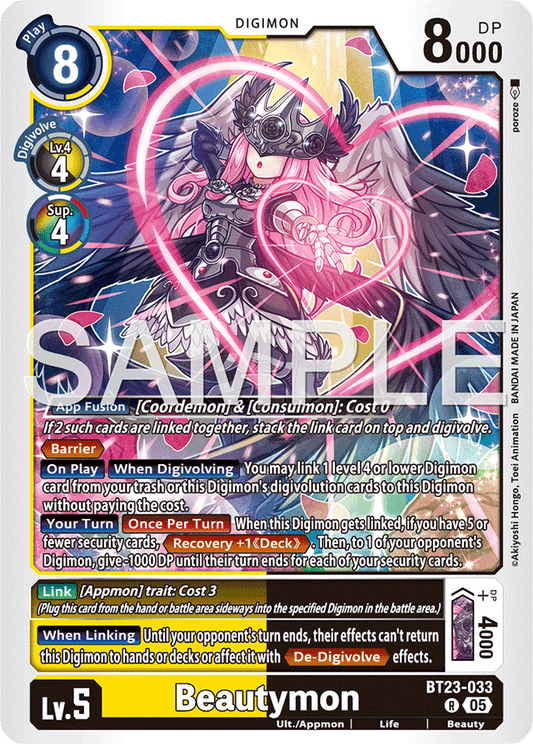 Beautymon - Hackers' Slumber - Rare - BT23-033 R
