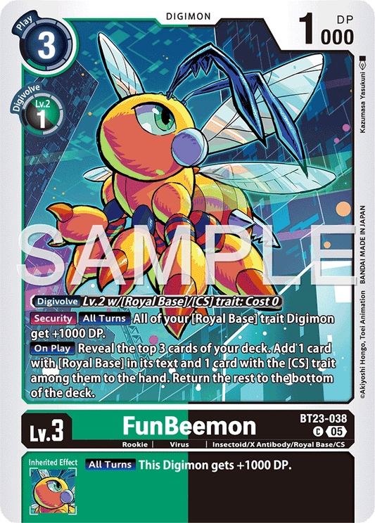 FunBeemon - BT19-045 - Hackers' Slumber - Common - BT23-038 C