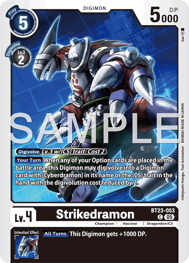 Strikedramon - Hackers' Slumber - Common - BT23-053 C