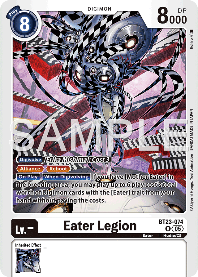 Eater Legion - Hackers' Slumber - Uncommon - BT23-074 U