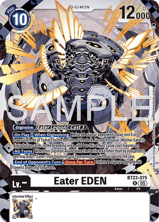 Eater EDEN - Hackers' Slumber - Rare - BT23-075 R