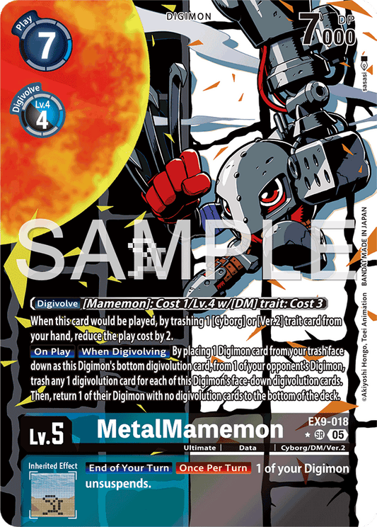 MetalMamemon (Alternate Art) - Versus Monsters - Super Rare - EX9-018