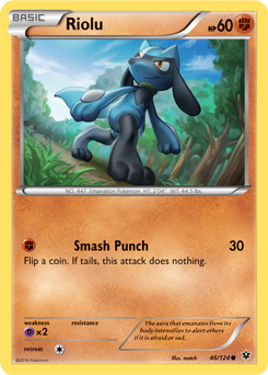 Riolu (46) - XY - Fates Collide - Common - 46