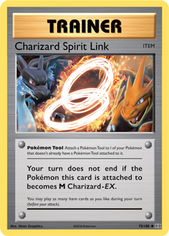 Charizard Spirit Link - XY - Evolutions - Uncommon - 75