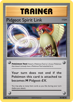 Pidgeot Spirit Link - XY - Evolutions - Uncommon - 81