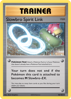 Slowbro Spirit Link - XY - Evolutions - Uncommon - 86