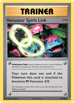 Venusaur Spirit Link - XY - Evolutions - Uncommon - 89