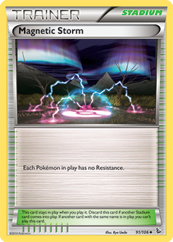 Magnetic Storm - XY - Flashfire - Uncommon - 91